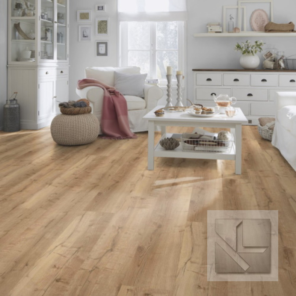 Кварц вінілова плитка для підлоги Wineo 400 DB Wood XL Comfort Oak Brown DB293WXL